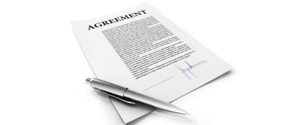 Agreement between owner and contractor